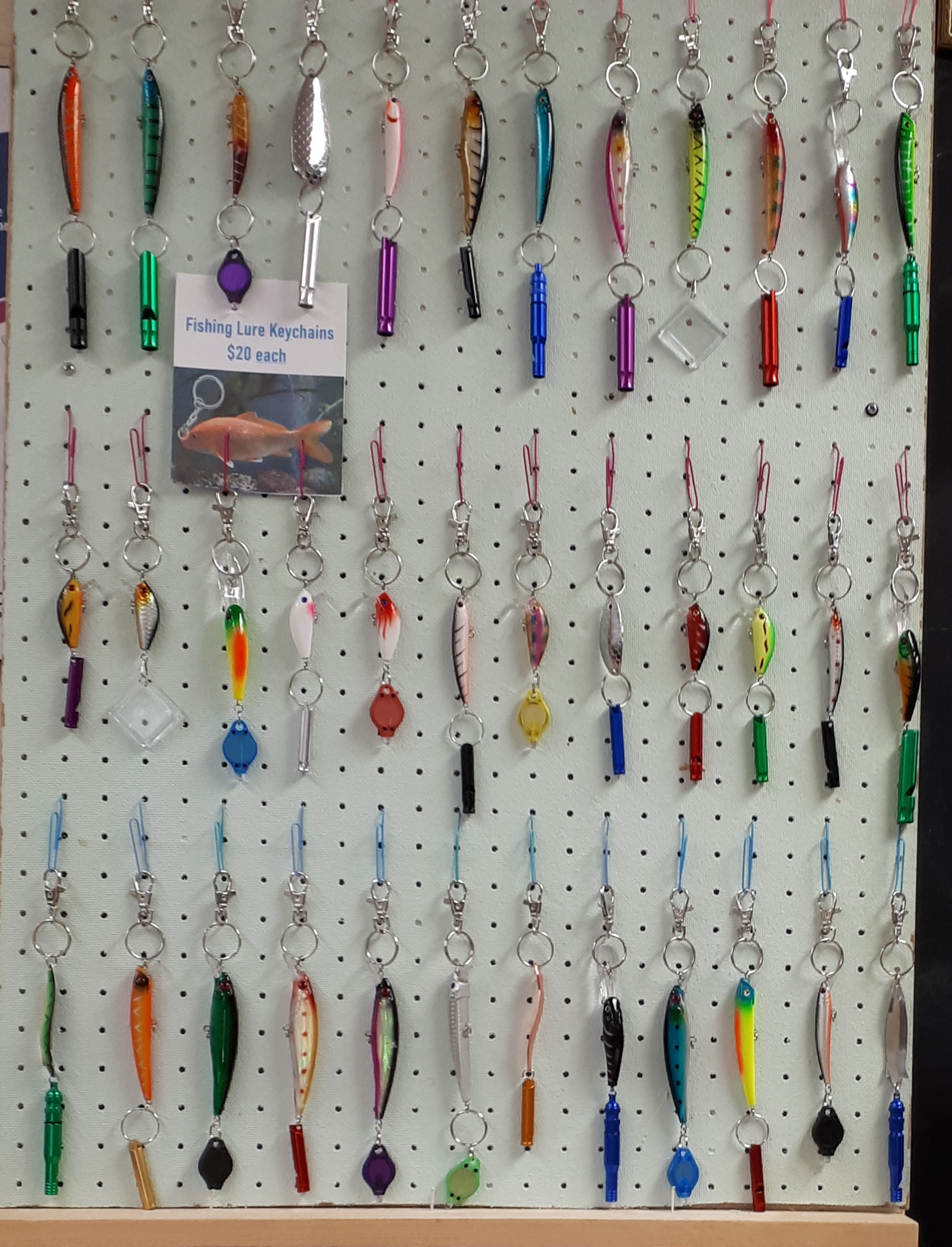 Fishing Lure Keychains