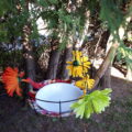 BIRDBATH HANGING FOR TREE
