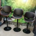 BAR CHAIRS SET OF 3