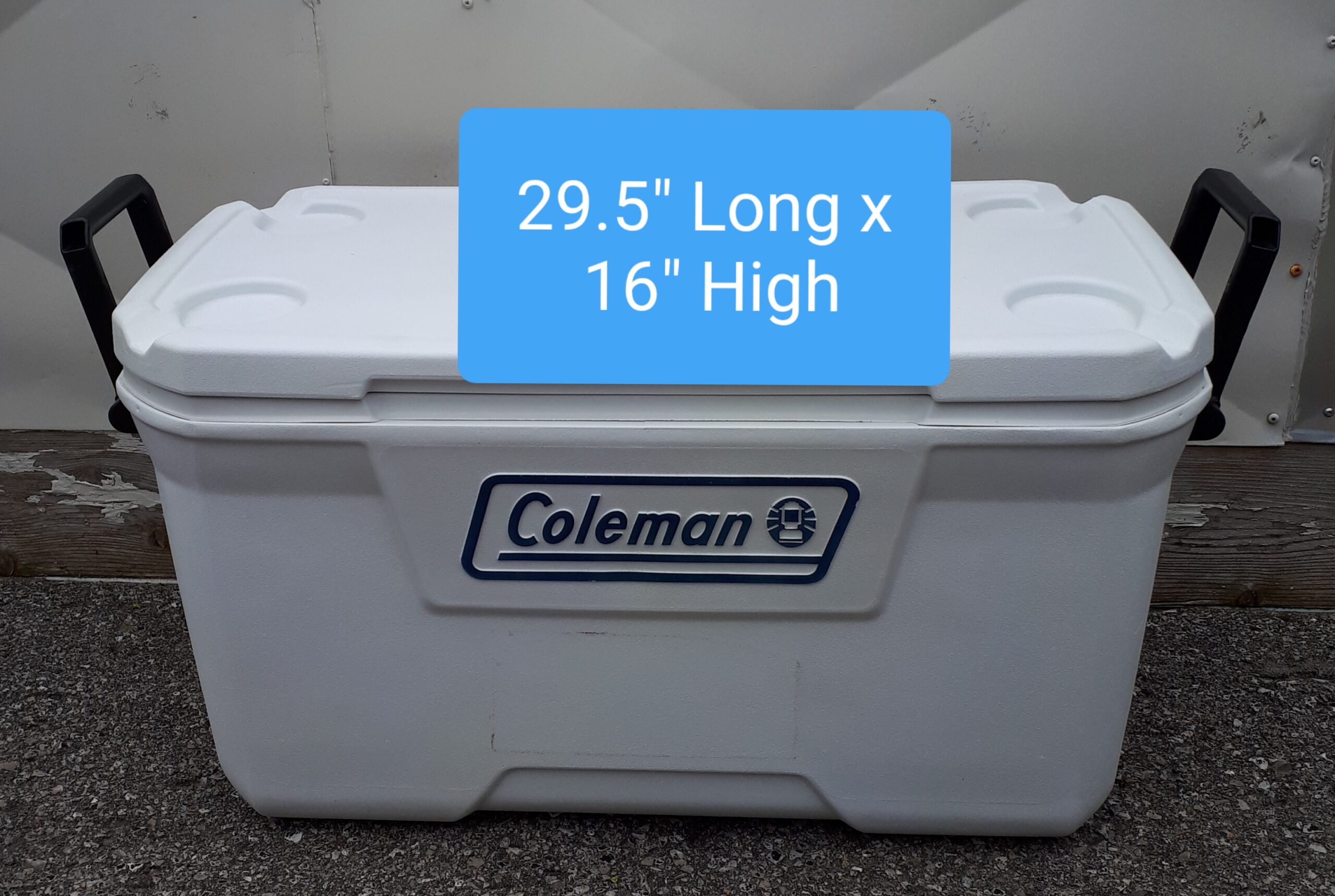 COLEMAN LARGE SIZE MEASUREMENTS