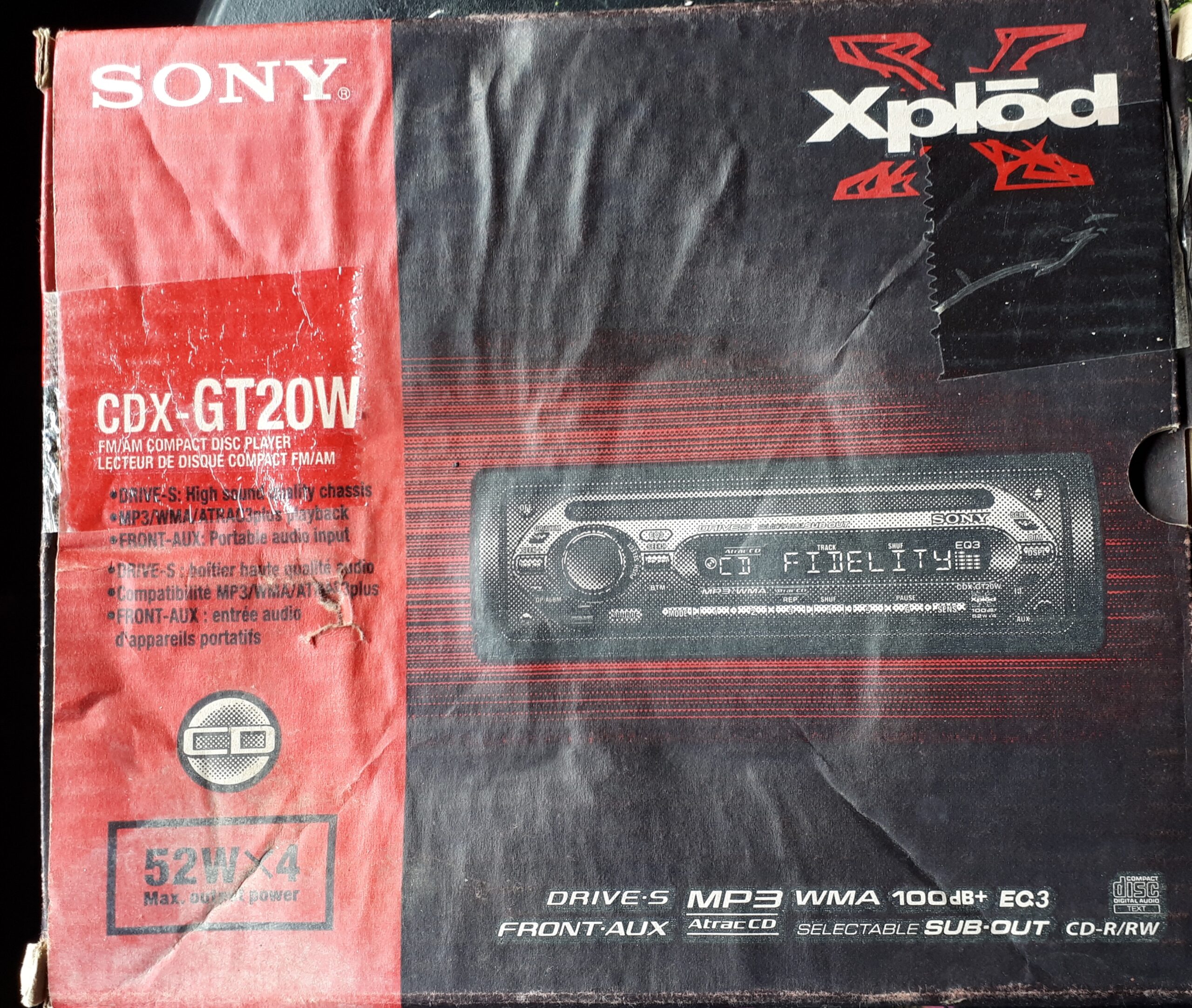 Disc player Box