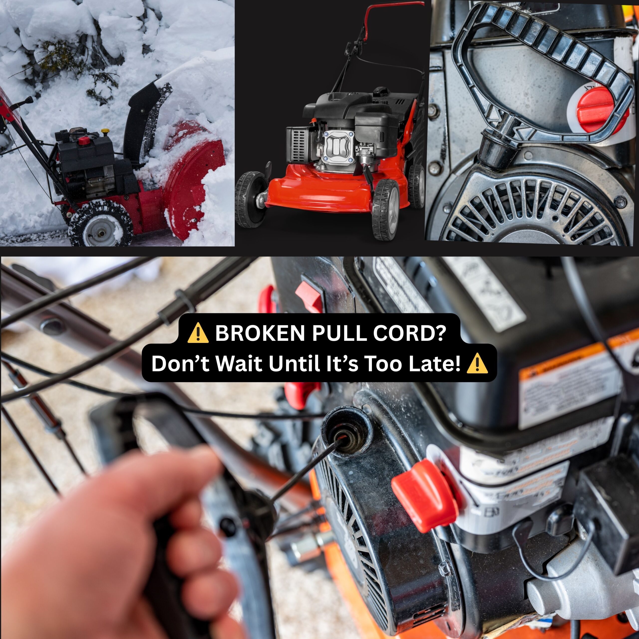 ⚠️ BROKEN PULL CORD Don’t Wait Until It’s Too Late Picture⚠️