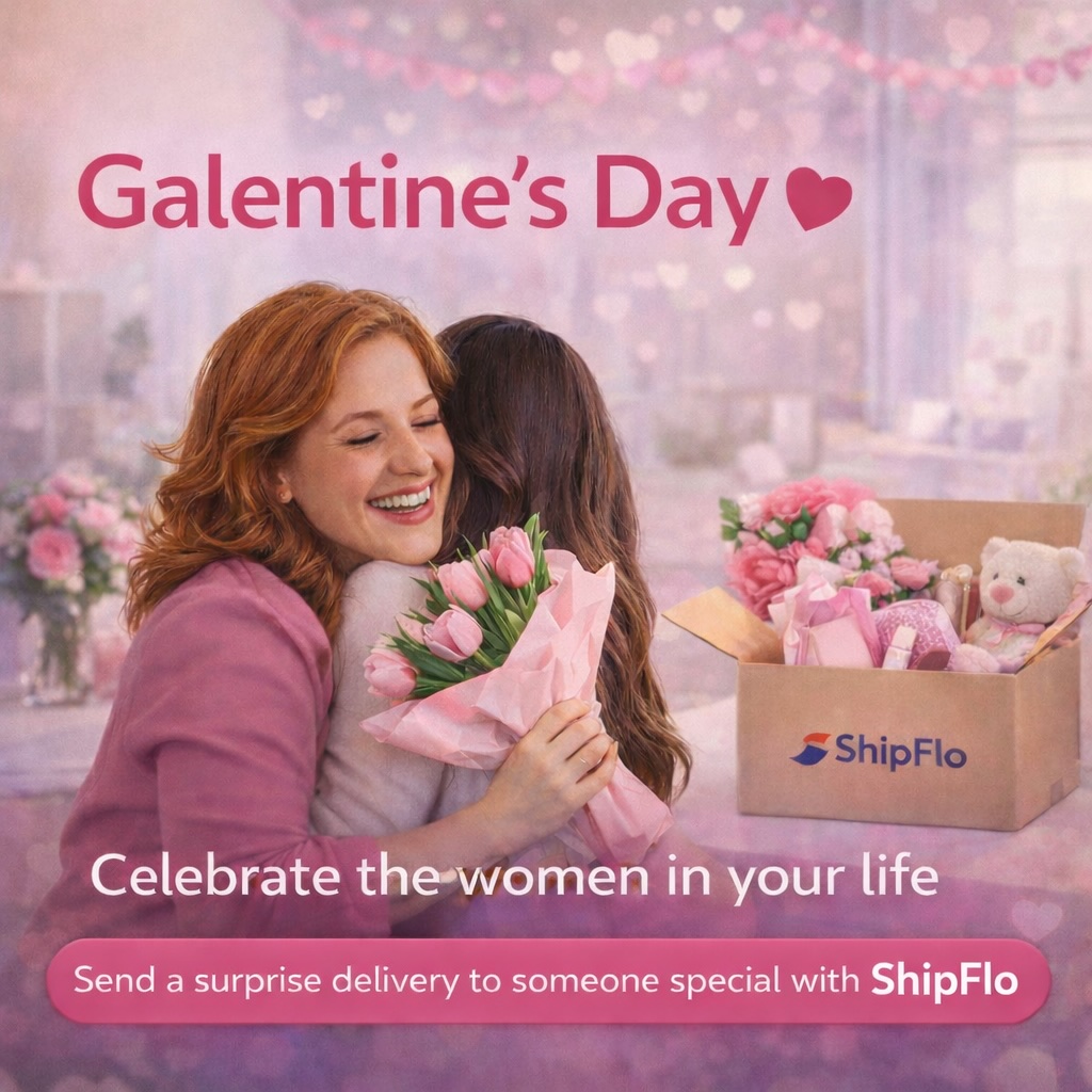 Request a delivery with ShipFlo