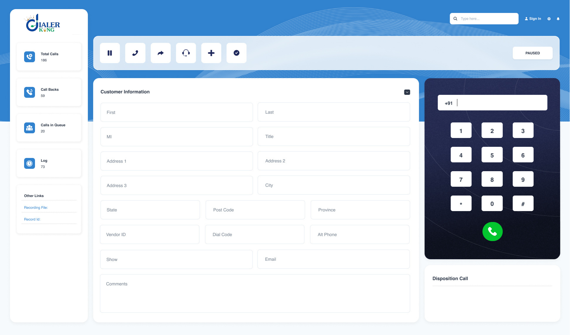 VICIdial web phone customization (2)